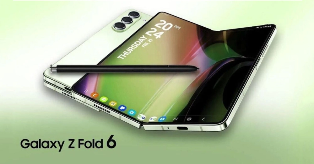 Samsung Galaxy Z Fold 6 với thiết kế mỏng nhẹ